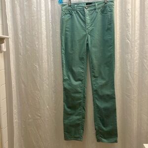 Talbots Pistachio Velveteen Pants